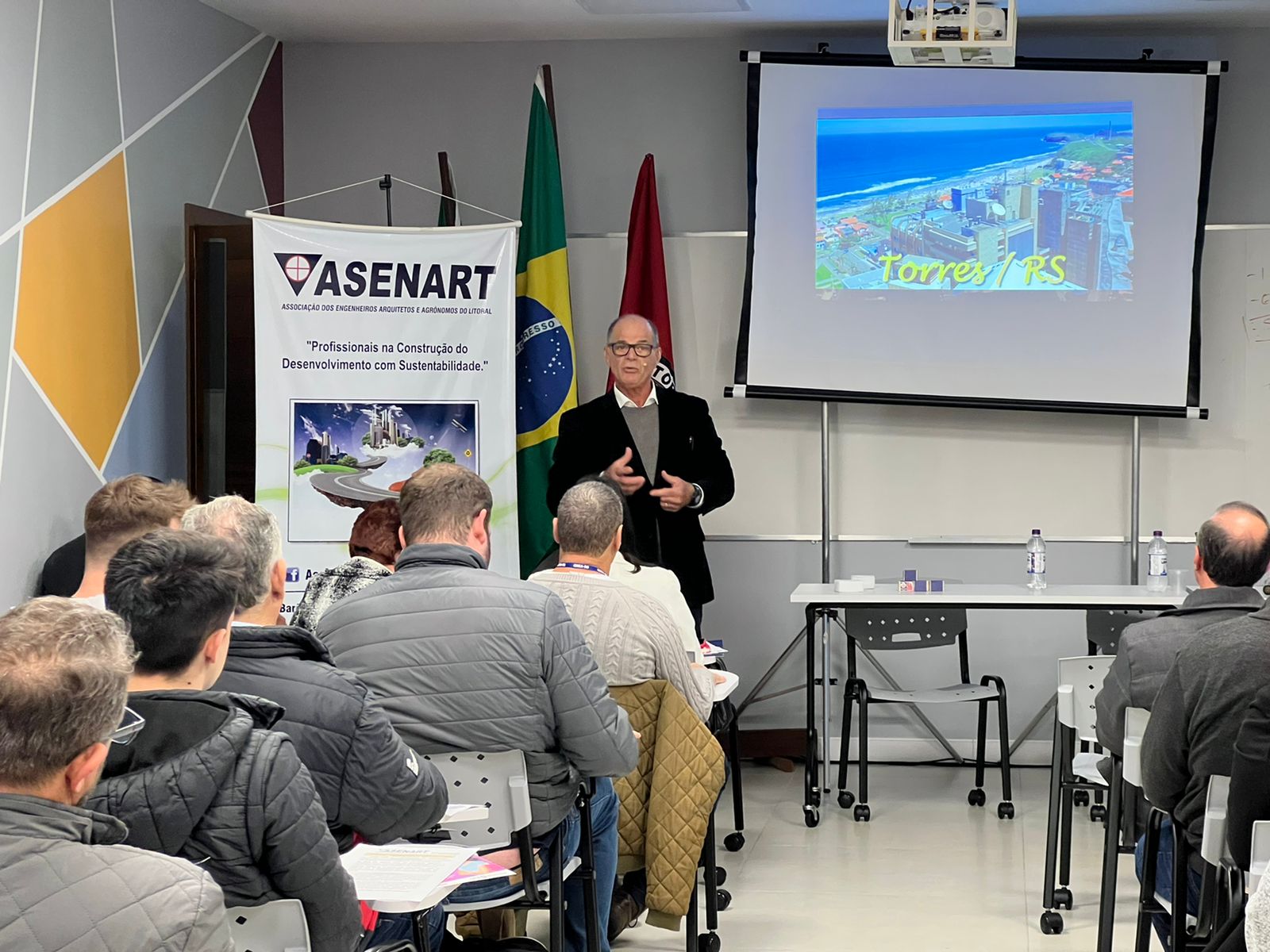  Presidente da Asenat, Marco Antônio Collares Machado